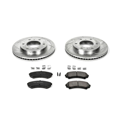 PowerStop Power Stop 01-06 Mitsubishi Montero Front Z23 Evolution Sport Brake Kit K148