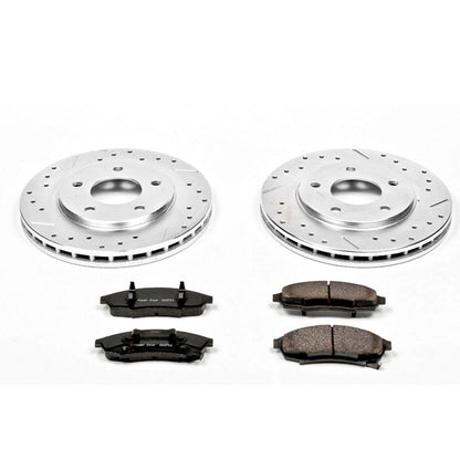 PowerStop Power Stop 88-95 Buick Regal Front Z23 Evolution Sport Brake Kit K1498