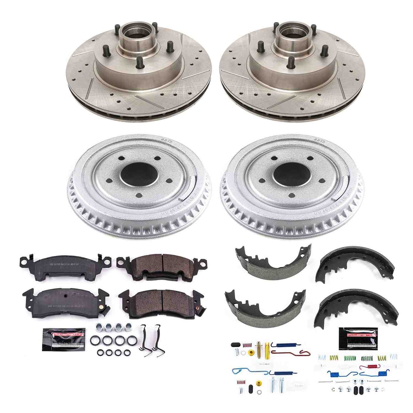 PowerStop Power Stop 1985 Buick Electra Front & Rear Z23 Evolution Sport Brake Kit K15020DK