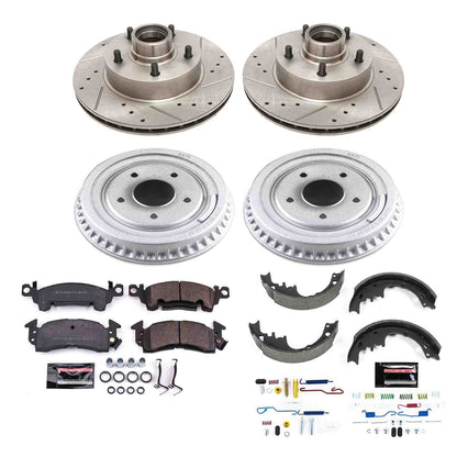 PowerStop Power Stop 1985 Buick Electra Front & Rear Z23 Evolution Sport Brake Kit K15020DK