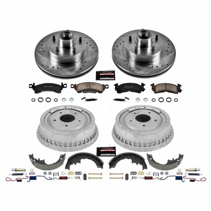 PowerStop Power Stop 1975 Buick Skylark Front & Rear Z23 Evolution Sport Brake Kit K15023DK