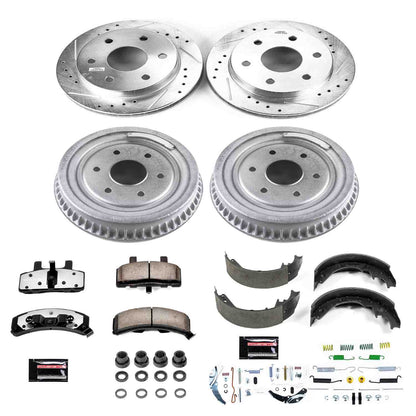 PowerStop Power Stop 99-00 Cadillac Escalade Front & Rear Z36 Truck & Tow Brake Kit K15035DK-36
