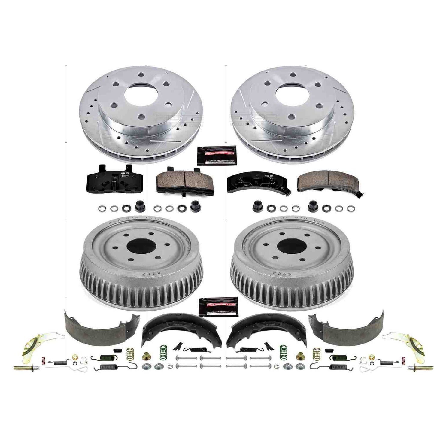 PowerStop Power Stop 99-00 Cadillac Escalade Front & Rear Z23 Evolution Sport Brake Kit K15035DK