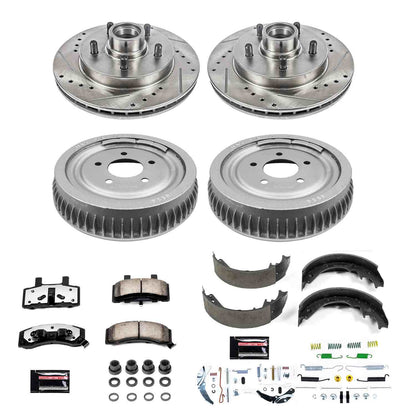 PowerStop Power Stop 98-00 Chevrolet Tahoe Front & Rear Z36 Truck & Tow Brake Kit K15038DK-36