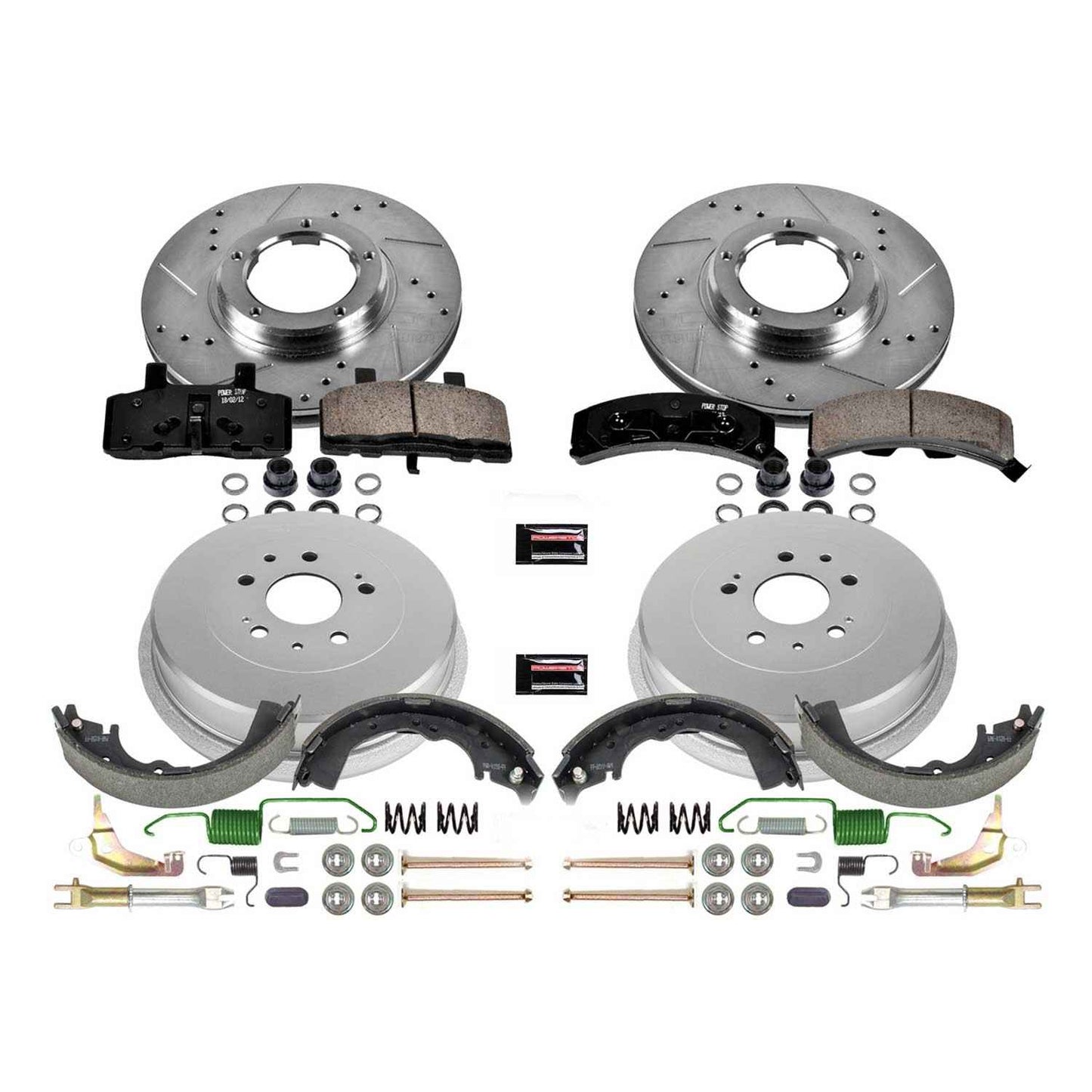 PowerStop Power Stop 95-04 Toyota Tacoma Front & Rear Z23 Evolution Sport Brake Kit K15039DK