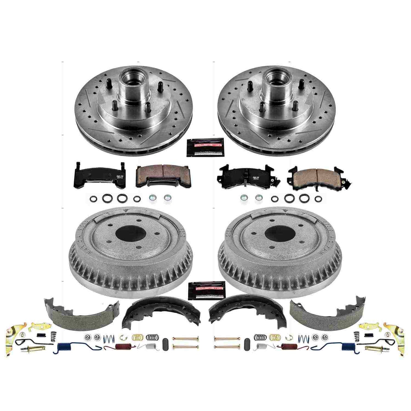 PowerStop Power Stop 79-81 Buick Century Front & Rear Z23 Evolution Sport Brake Kit K15041DK