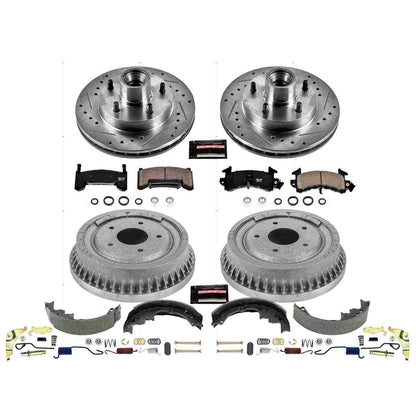 PowerStop Power Stop 79-81 Buick Century Front & Rear Z23 Evolution Sport Brake Kit K15041DK