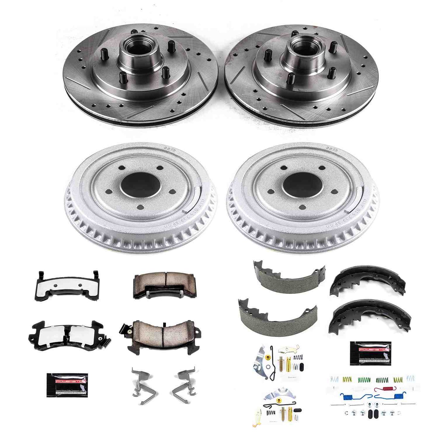 PowerStop Power Stop 82-83 Buick Regal Front & Rear Z36 Truck & Tow Brake Kit K15042DK-36