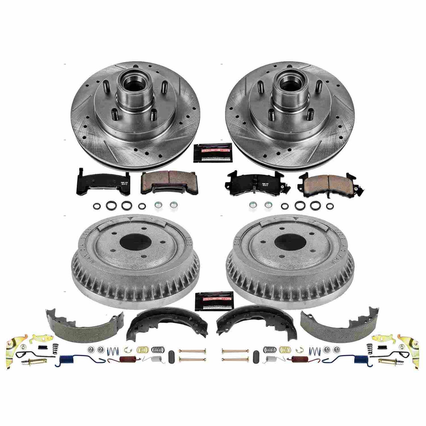 PowerStop Power Stop 82-83 Buick Regal Front & Rear Z23 Evolution Sport Brake Kit K15042DK