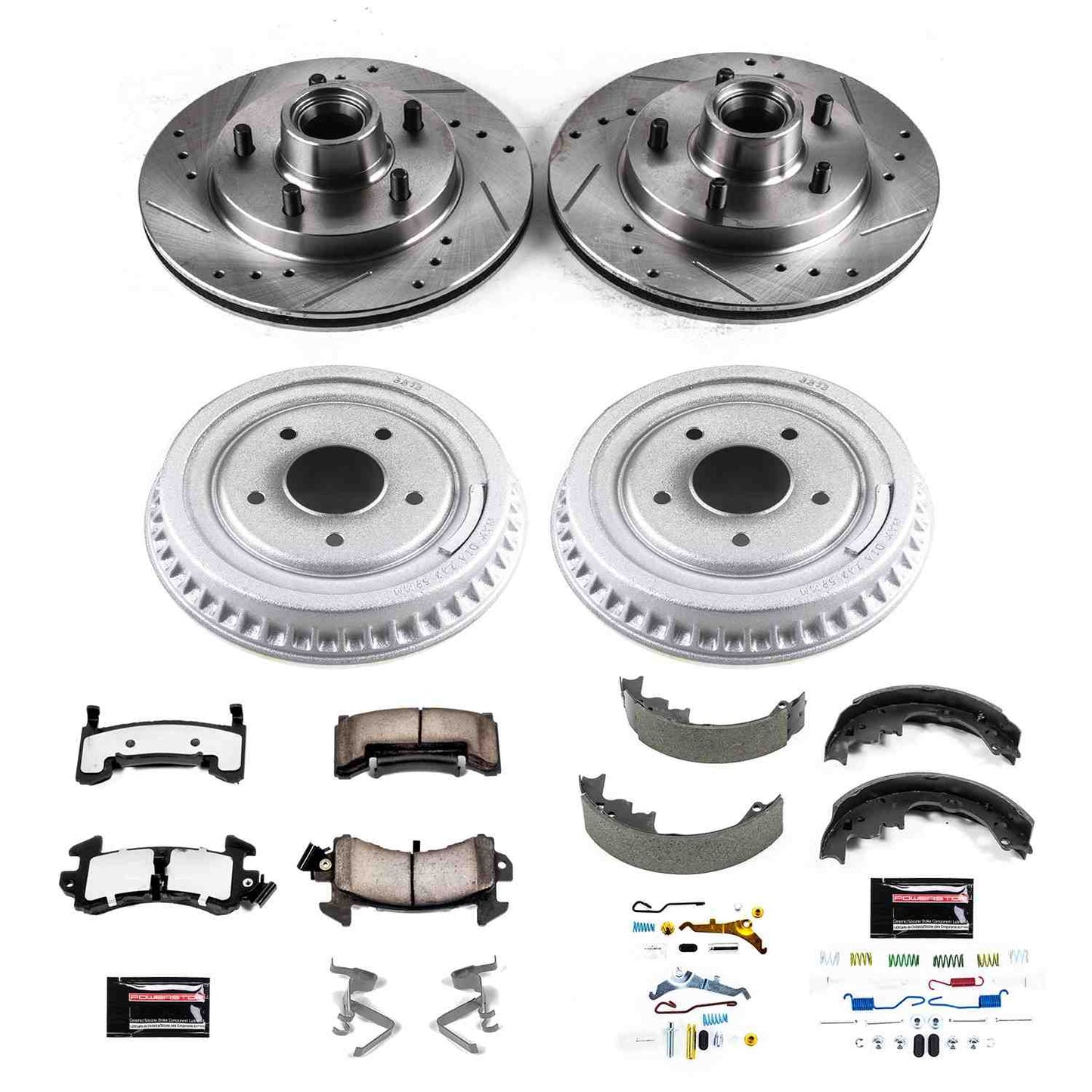 PowerStop Power Stop 85-87 Buick Regal Front & Rear Z36 Truck & Tow Brake Kit K15044DK-36