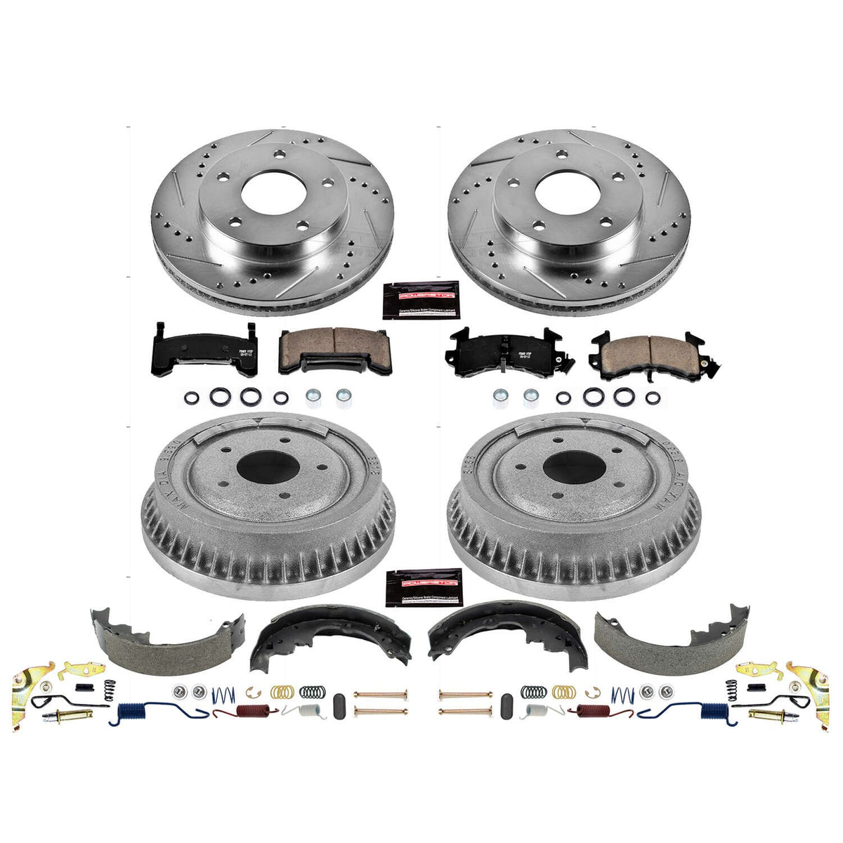 PowerStop Power Stop 79-85 Buick Riviera Front & Rear Z23 Evolution Sport Brake Kit K15045DK