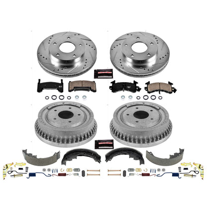 PowerStop Power Stop 79-85 Buick Riviera Front & Rear Z23 Evolution Sport Brake Kit K15045DK
