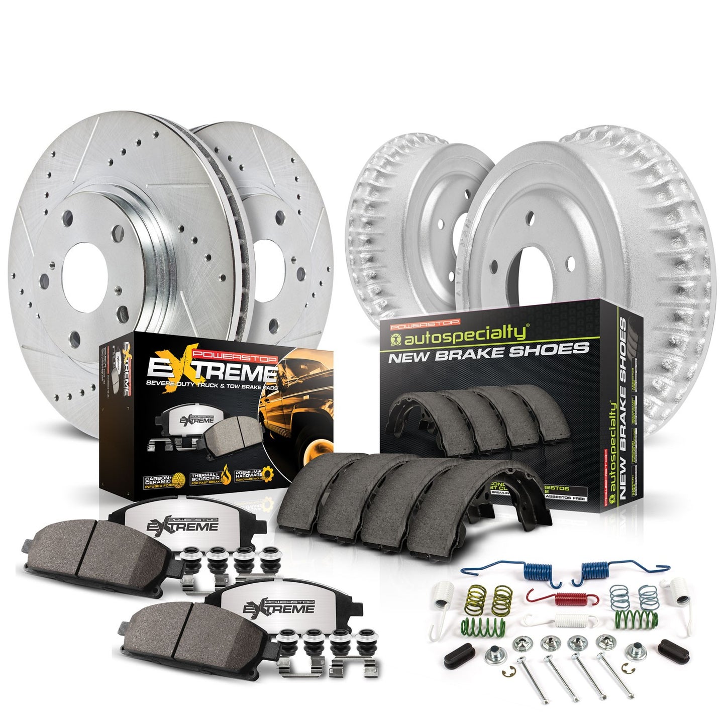 Power Stop 90-02 Chevrolet Astro Front & Rear Z36 Truck & Tow Brake Kit K15048DK-36