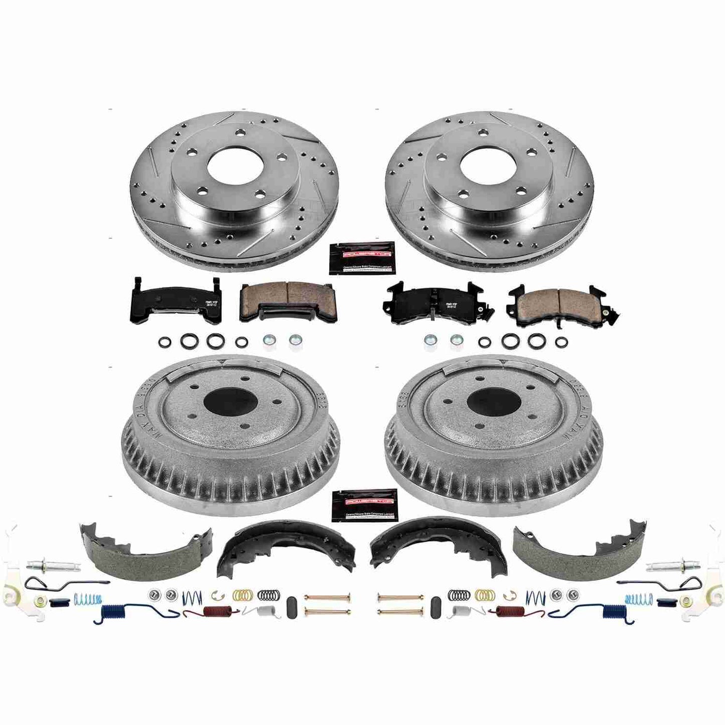 PowerStop Power Stop 83-91 Chevrolet S10 Front & Rear Z23 Evolution Sport Brake Kit K15050DK