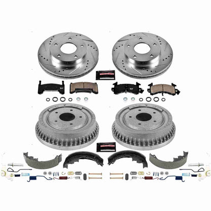 PowerStop Power Stop 83-91 Chevrolet S10 Front & Rear Z23 Evolution Sport Brake Kit K15050DK