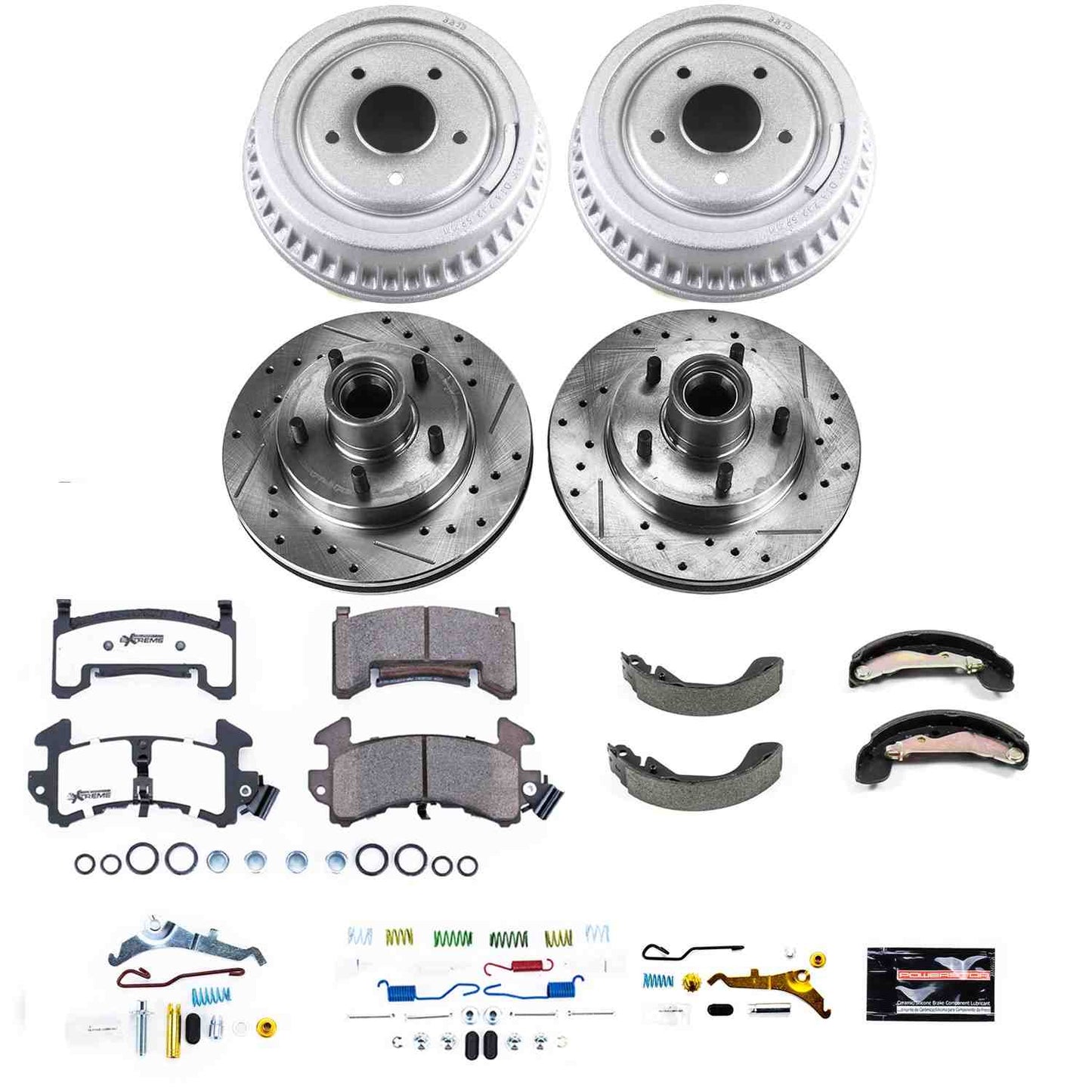 PowerStop Power Stop 1991 Chevrolet S10 Blazer Front & Rear Z26 Street Warrior Brake Kit K15051DK-26