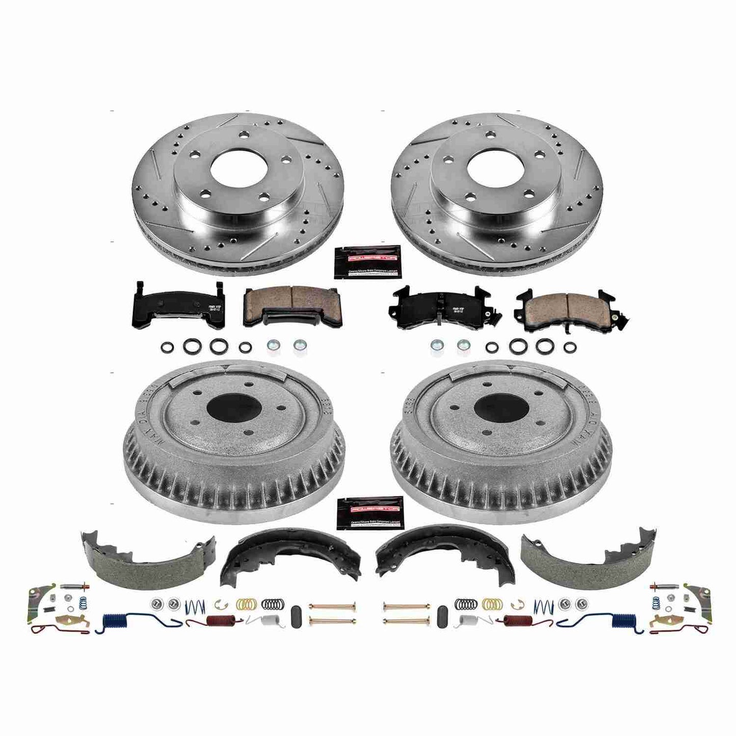 PowerStop Power Stop 1984 GMC S15 Front & Rear Z23 Evolution Sport Brake Kit K15052DK