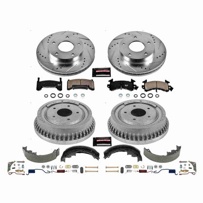 PowerStop Power Stop 1984 GMC S15 Front & Rear Z23 Evolution Sport Brake Kit K15052DK