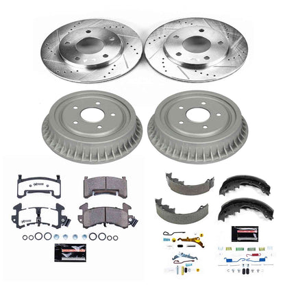PowerStop Power Stop 1991 GMC Syclone Front & Rear Z26 Street Warrior Brake Kit K15053DK-26