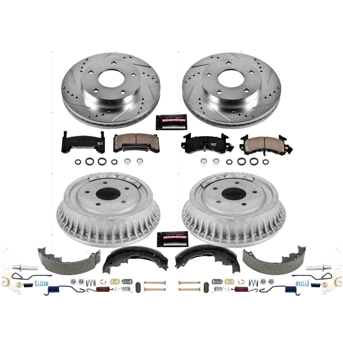 PowerStop Power Stop 1991 GMC Syclone Front & Rear Z23 Evolution Sport Brake Kit K15053DK