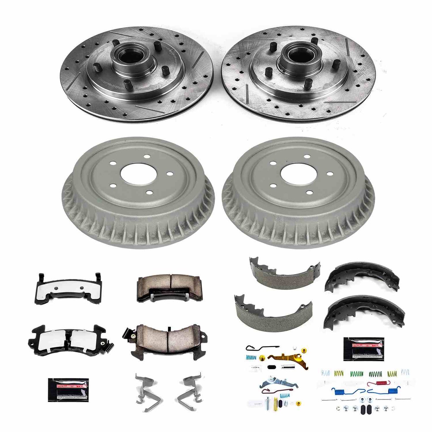 PowerStop Power Stop 98-03 Chevrolet S10 Front & Rear Z36 Truck & Tow Brake Kit K15054DK-36