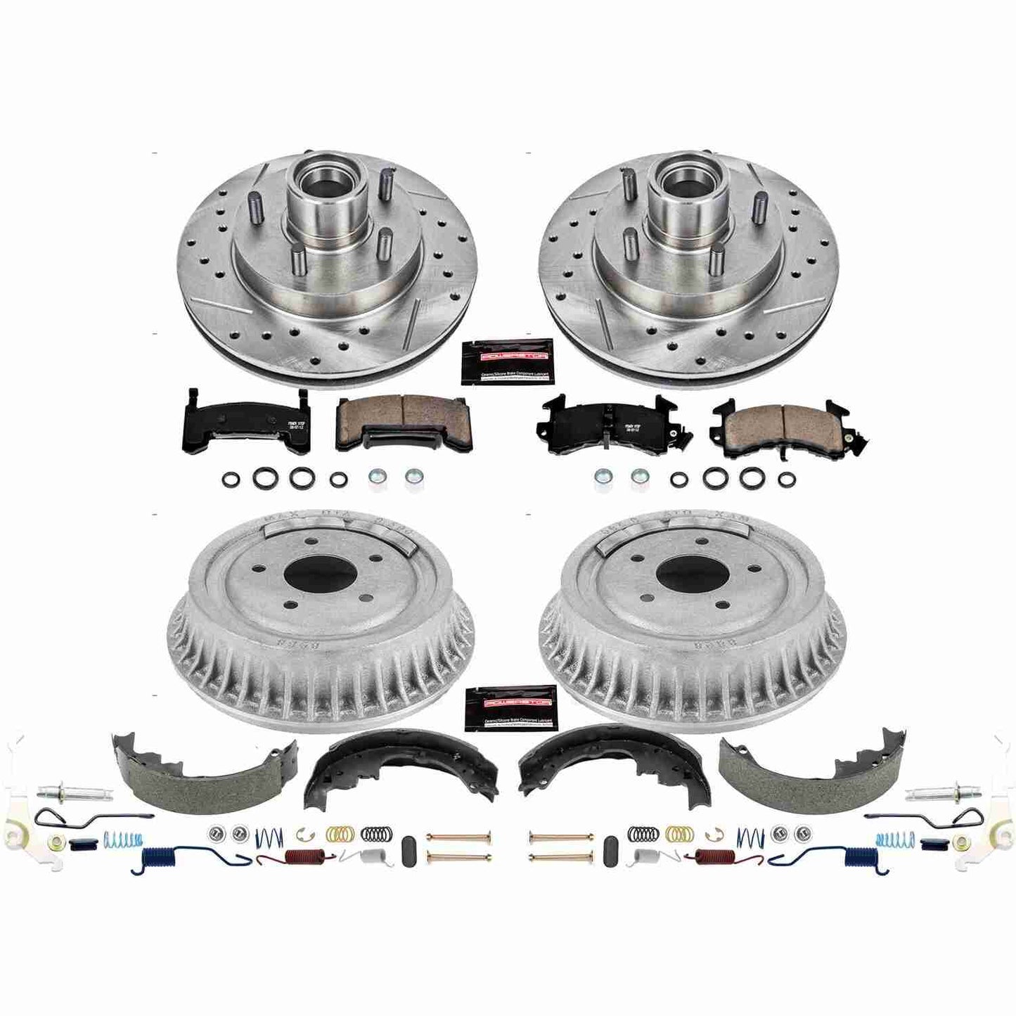 PowerStop Power Stop 98-03 Chevrolet S10 Front & Rear Z23 Evolution Sport Brake Kit K15054DK