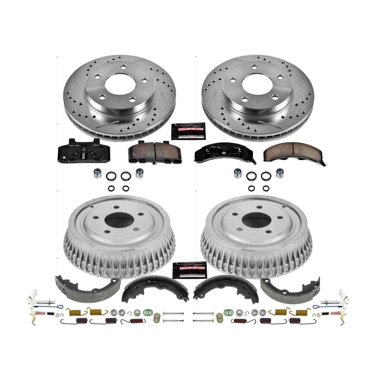 PowerStop Power Stop 84-92 Buick Century Front & Rear Z23 Evolution Sport Brake Kit K15081DK