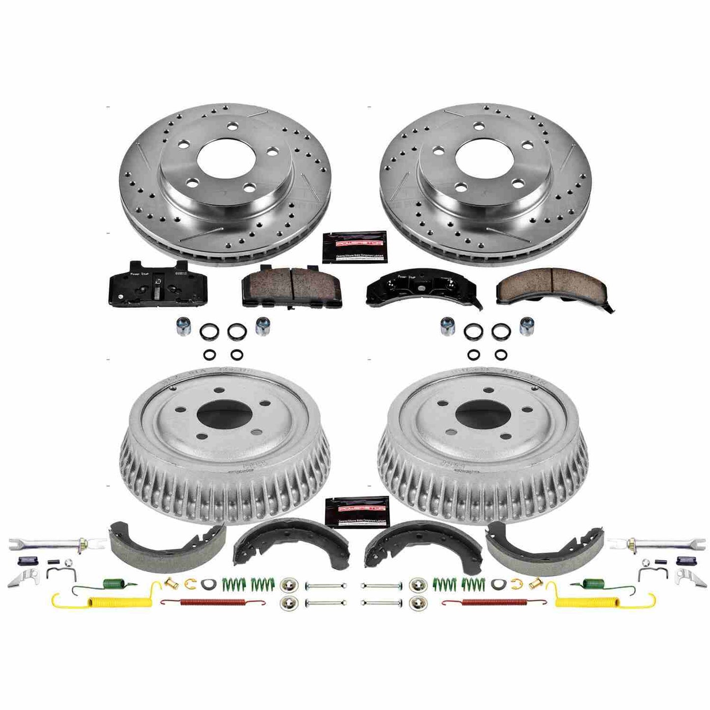 PowerStop Power Stop 86-90 Buick LeSabre Front & Rear Z23 Evolution Sport Brake Kit K15084DK