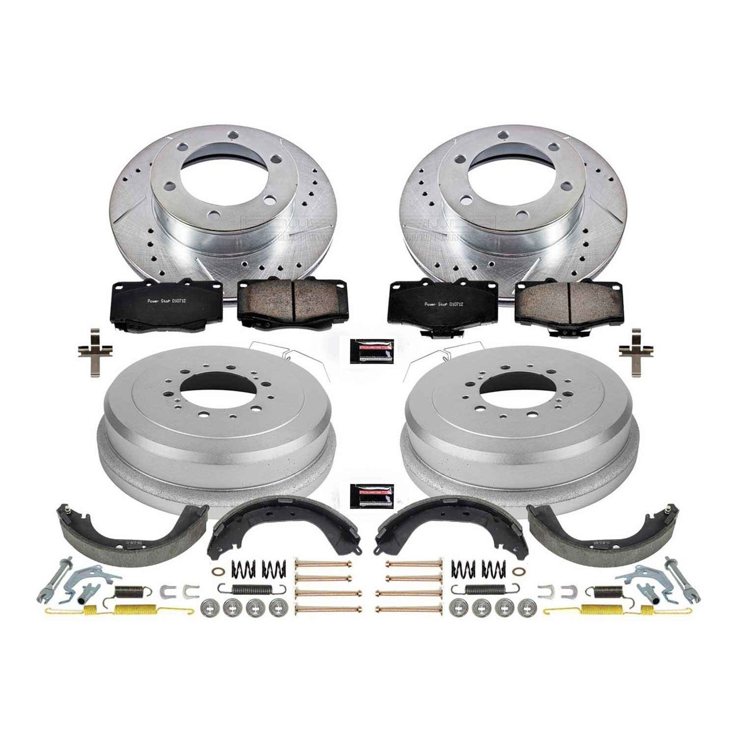 PowerStop Power Stop 95-00 Toyota 4Runner Front & Rear Z23 Evolution Sport Brake Kit K15095DK