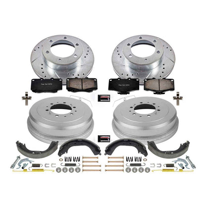 PowerStop Power Stop 95-00 Toyota 4Runner Front & Rear Z23 Evolution Sport Brake Kit K15095DK