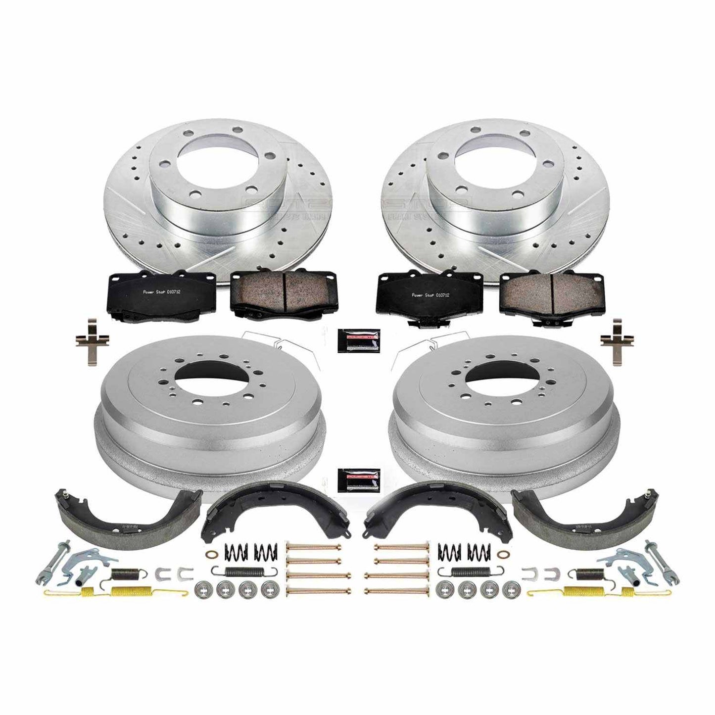 PowerStop Power Stop 95-00 Toyota 4Runner Front & Rear Z23 Evolution Sport Brake Kit K15096DK
