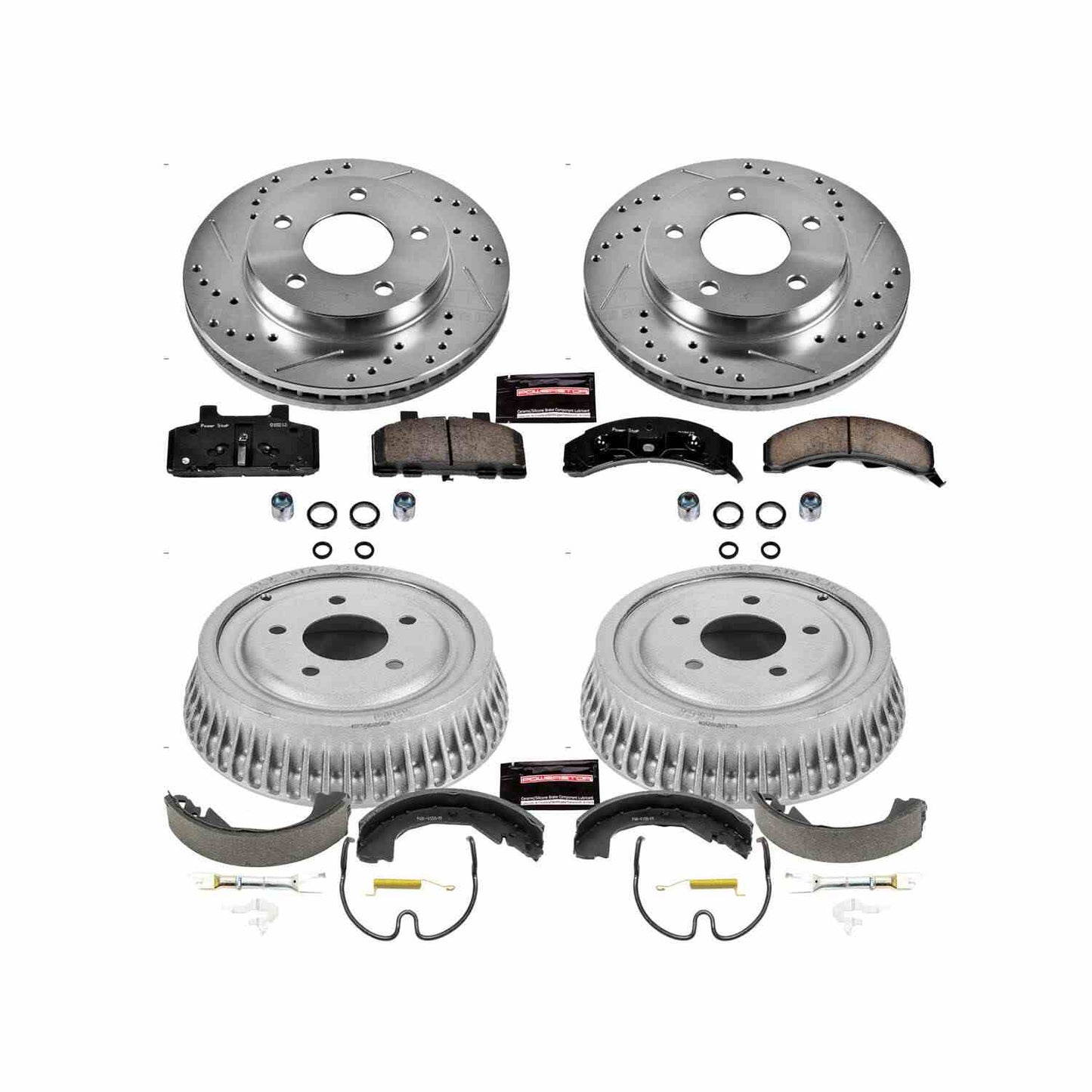 PowerStop Power Stop 93-96 Buick Century Front & Rear Z23 Evolution Sport Brake Kit K15119DK
