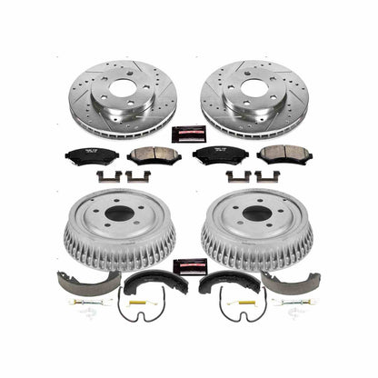 PowerStop Power Stop 97-01 Buick Century Front & Rear Z23 Evolution Sport Brake Kit K15120DK