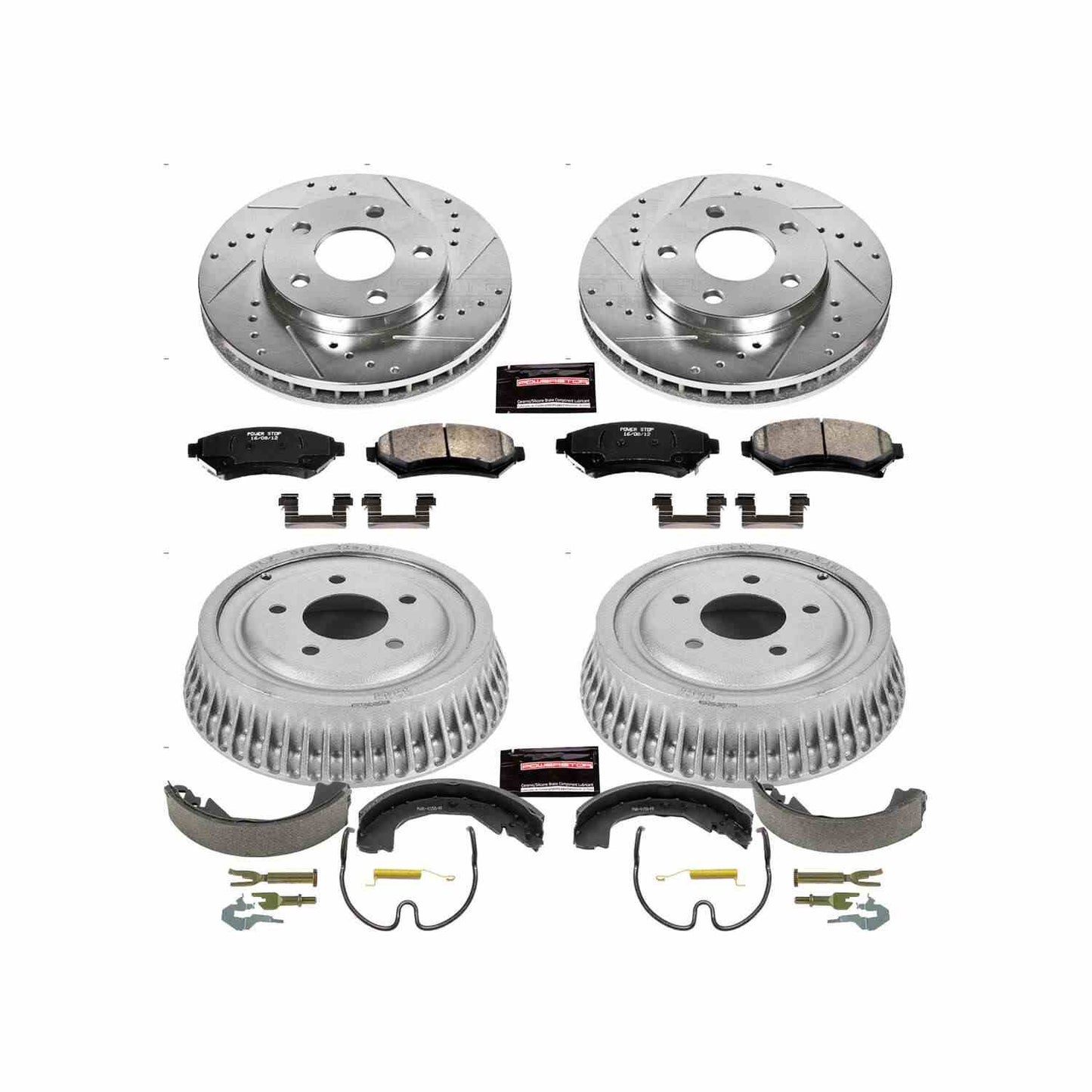 PowerStop Power Stop 02-03 Buick Century Front & Rear Z23 Evolution Sport Brake Kit K15121DK