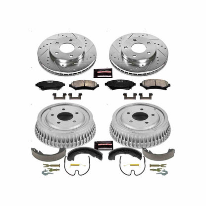 PowerStop Power Stop 02-03 Buick Century Front & Rear Z23 Evolution Sport Brake Kit K15121DK