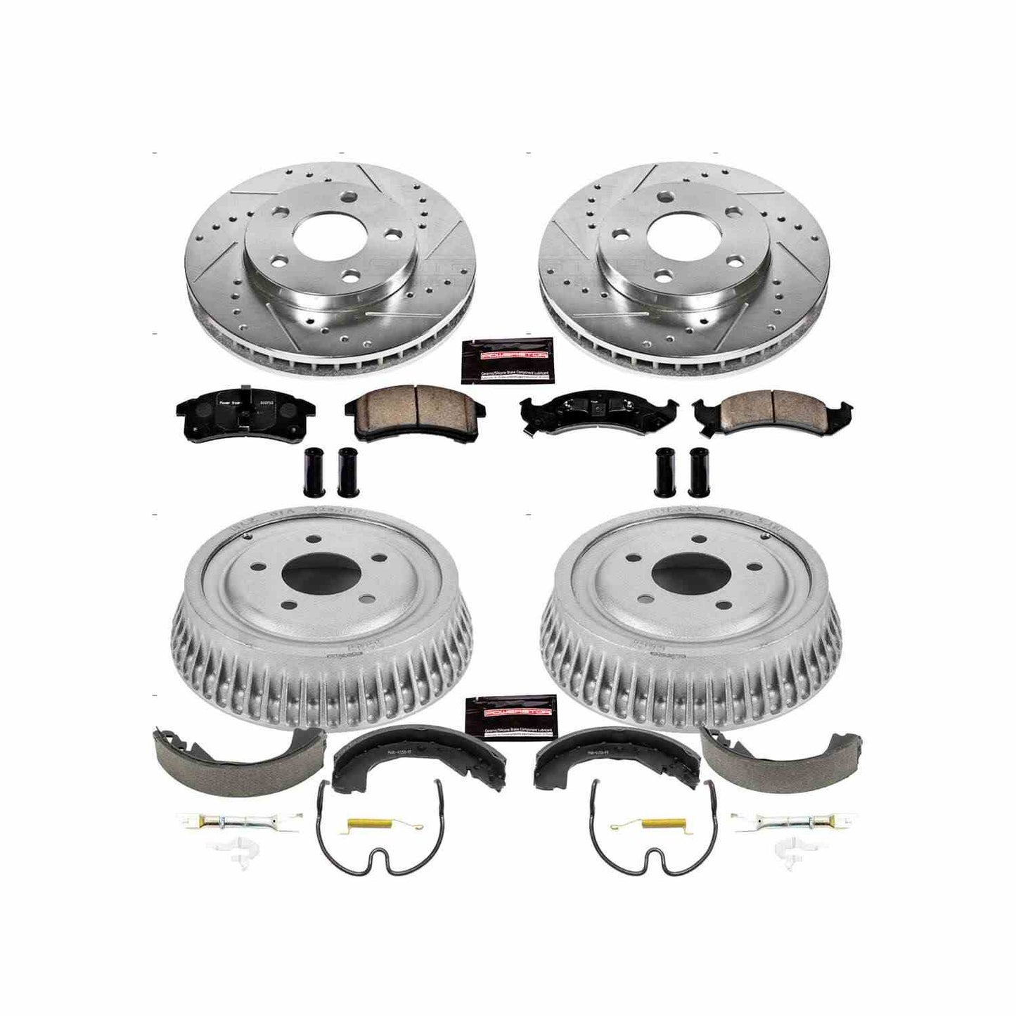 PowerStop Power Stop 94-99 Buick LeSabre Front & Rear Z23 Evolution Sport Brake Kit K15123DK