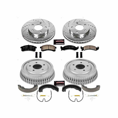 PowerStop Power Stop 94-99 Buick LeSabre Front & Rear Z23 Evolution Sport Brake Kit K15123DK