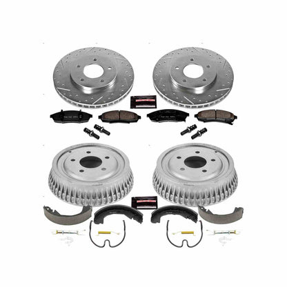 PowerStop Power Stop 95-01 Chevrolet Lumina Front & Rear Z23 Evolution Sport Brake Kit K15125DK