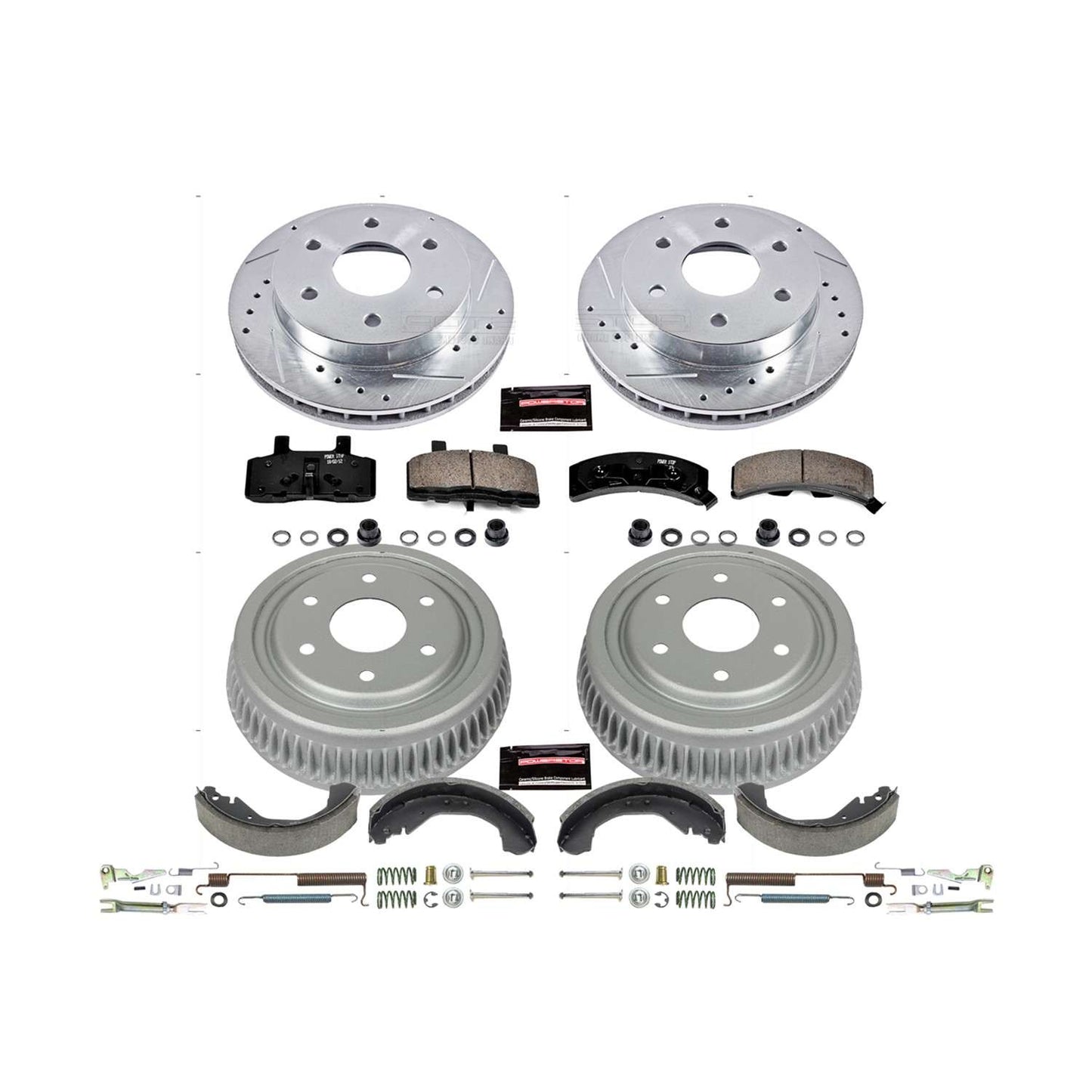 PowerStop Power Stop 88-91 Chevrolet K1500 Front & Rear Z23 Evolution Sport Brake Kit K15136DK