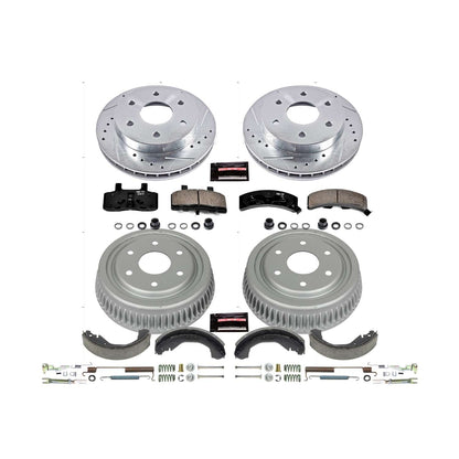 PowerStop Power Stop 88-91 Chevrolet K1500 Front & Rear Z23 Evolution Sport Brake Kit K15136DK