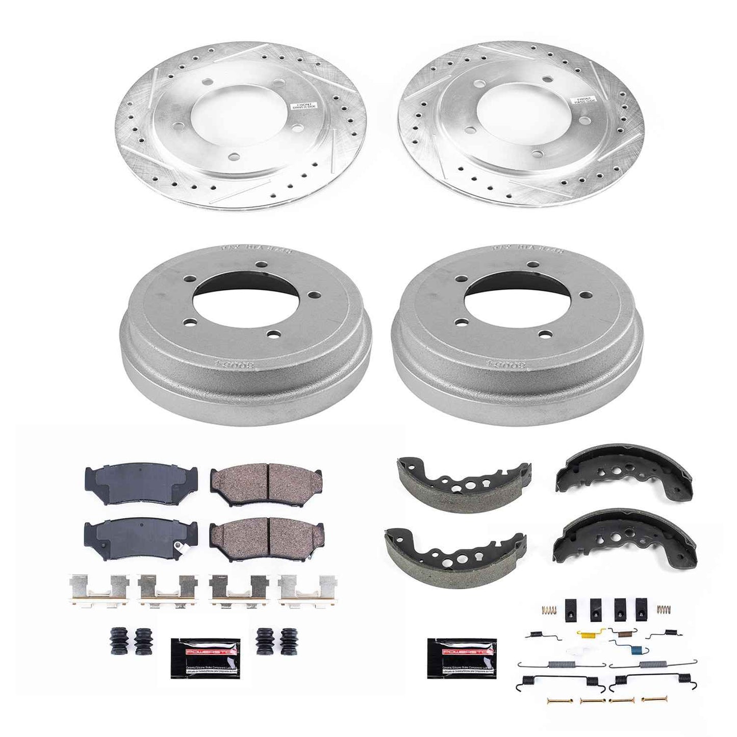 PowerStop Power Stop 00-01 Chevrolet Tracker Front & Rear Z23 Evolution Sport Brake Kit K15183DK