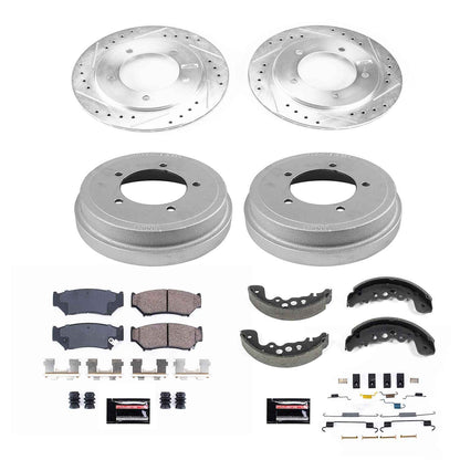 PowerStop Power Stop 00-01 Chevrolet Tracker Front & Rear Z23 Evolution Sport Brake Kit K15183DK