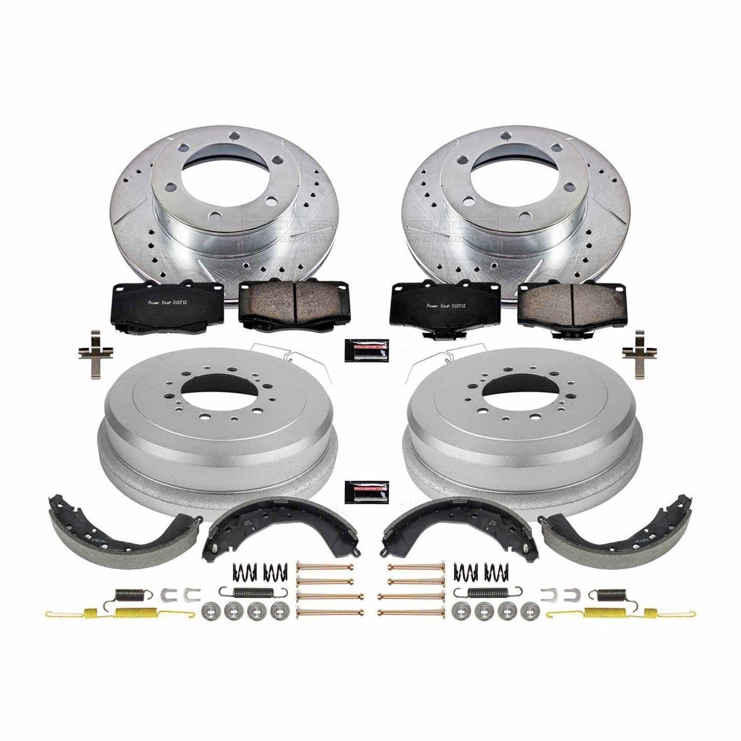 PowerStop Power Stop 01-02 Toyota 4Runner Front & Rear Z23 Evolution Sport Brake Kit K15212DK
