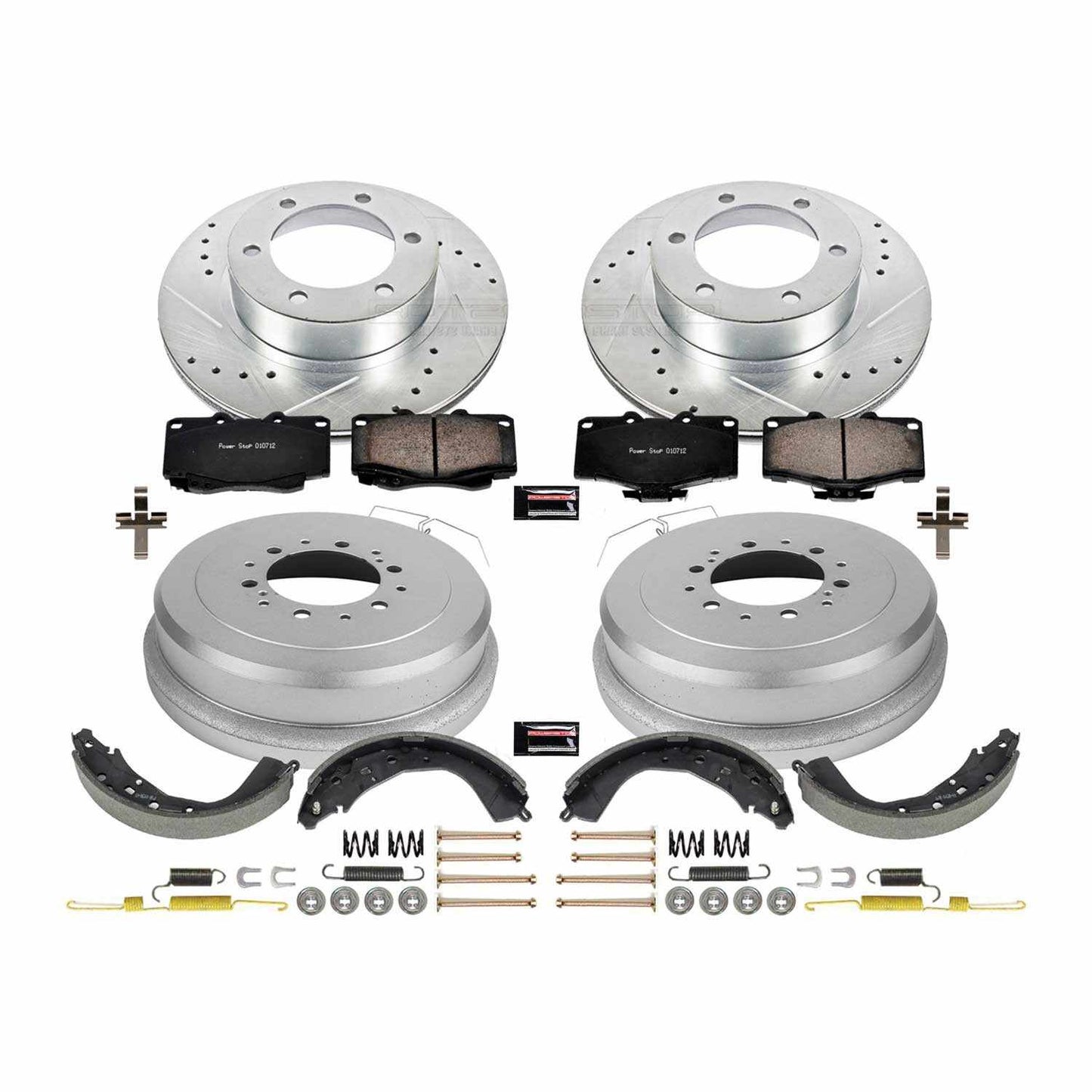 PowerStop Power Stop 01-02 Toyota 4Runner Front & Rear Z23 Evolution Sport Brake Kit K15213DK