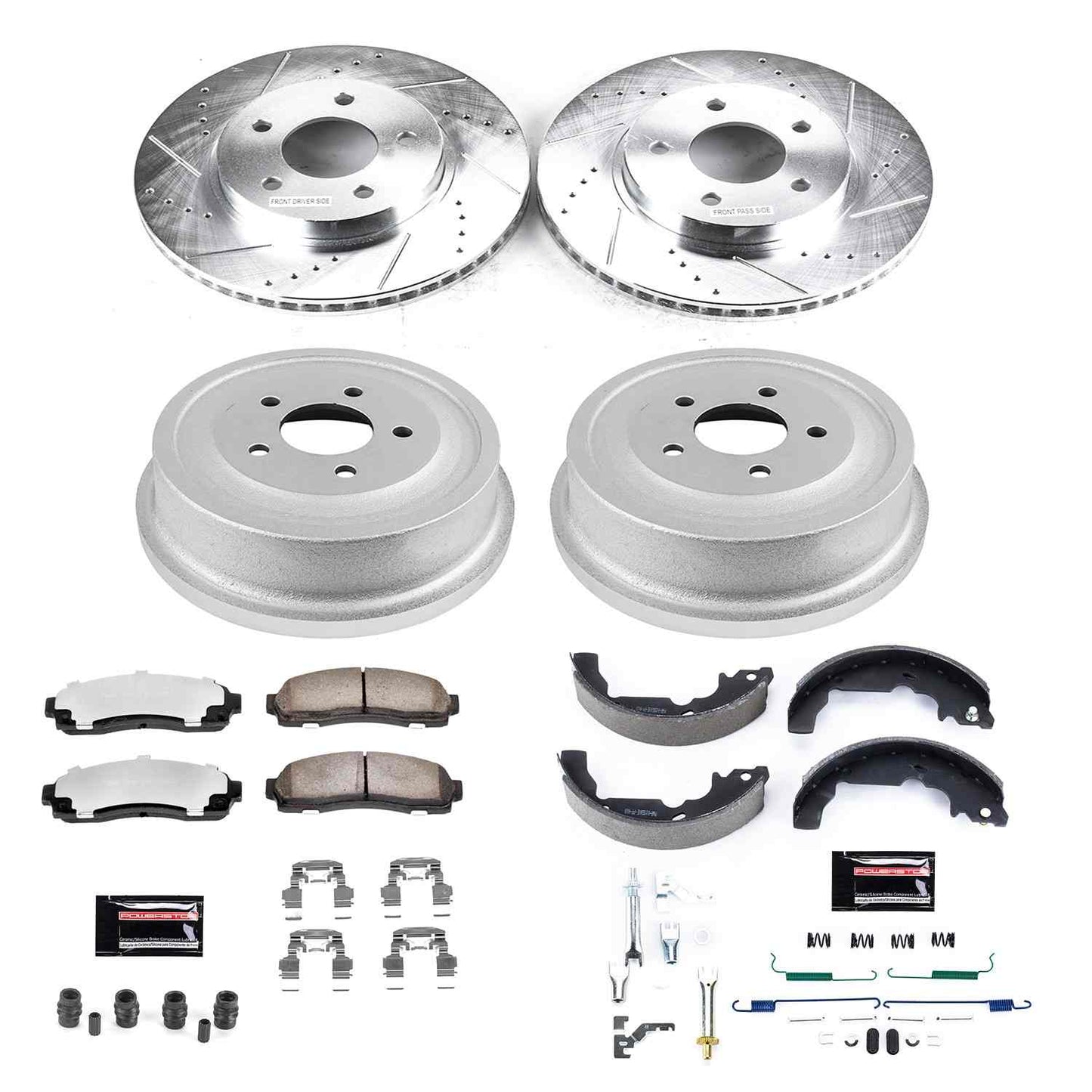 PowerStop Power Stop 05-06 Chevrolet Equinox Front & Rear Z36 Truck & Tow Brake Kit K15218DK-36