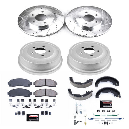 PowerStop Power Stop 05-06 Chevrolet Equinox Front & Rear Z23 Evolution Sport Brake Kit K15218DK