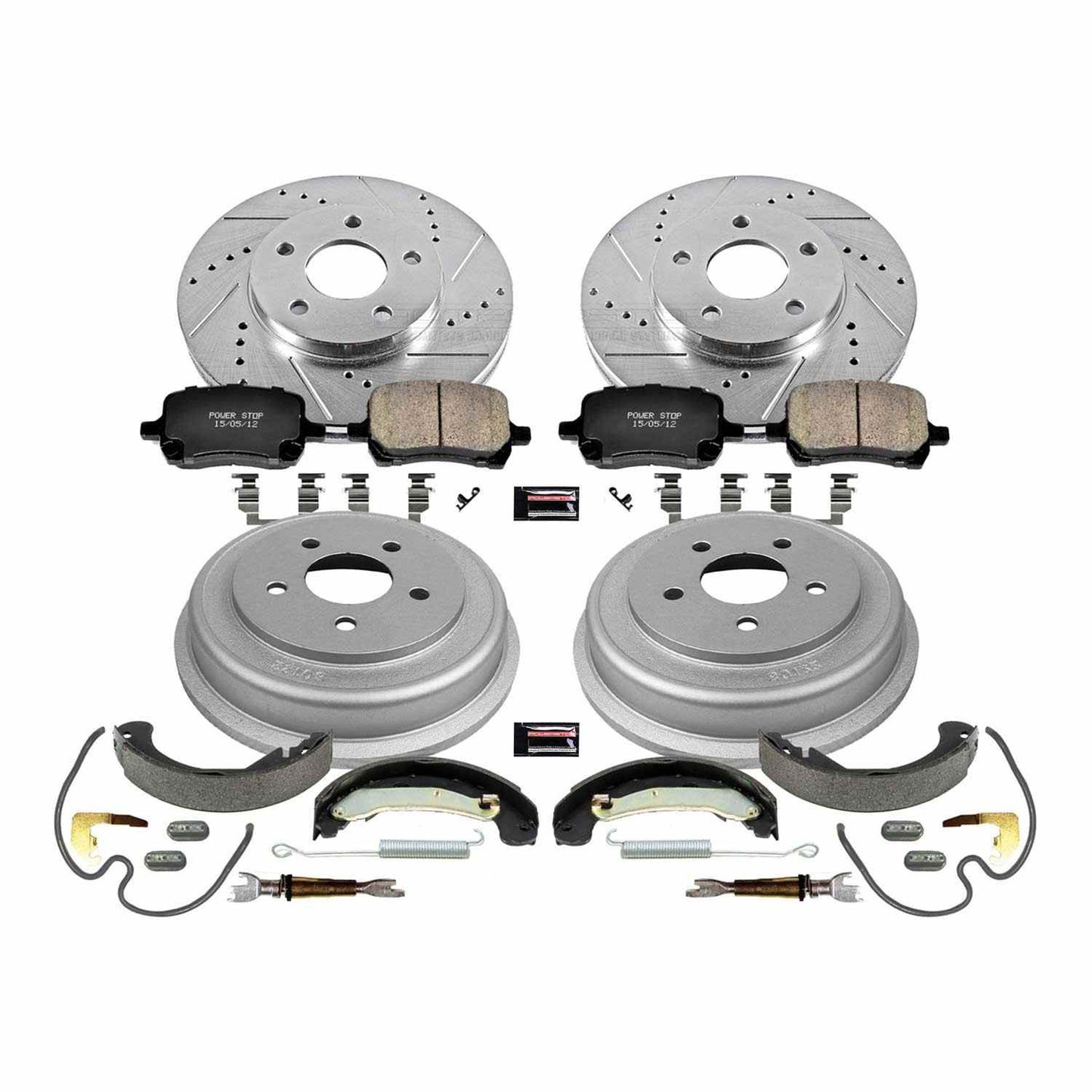 PowerStop Power Stop 06-07 Chevrolet HHR Front & Rear Z23 Evolution Sport Brake Kit K15222DK