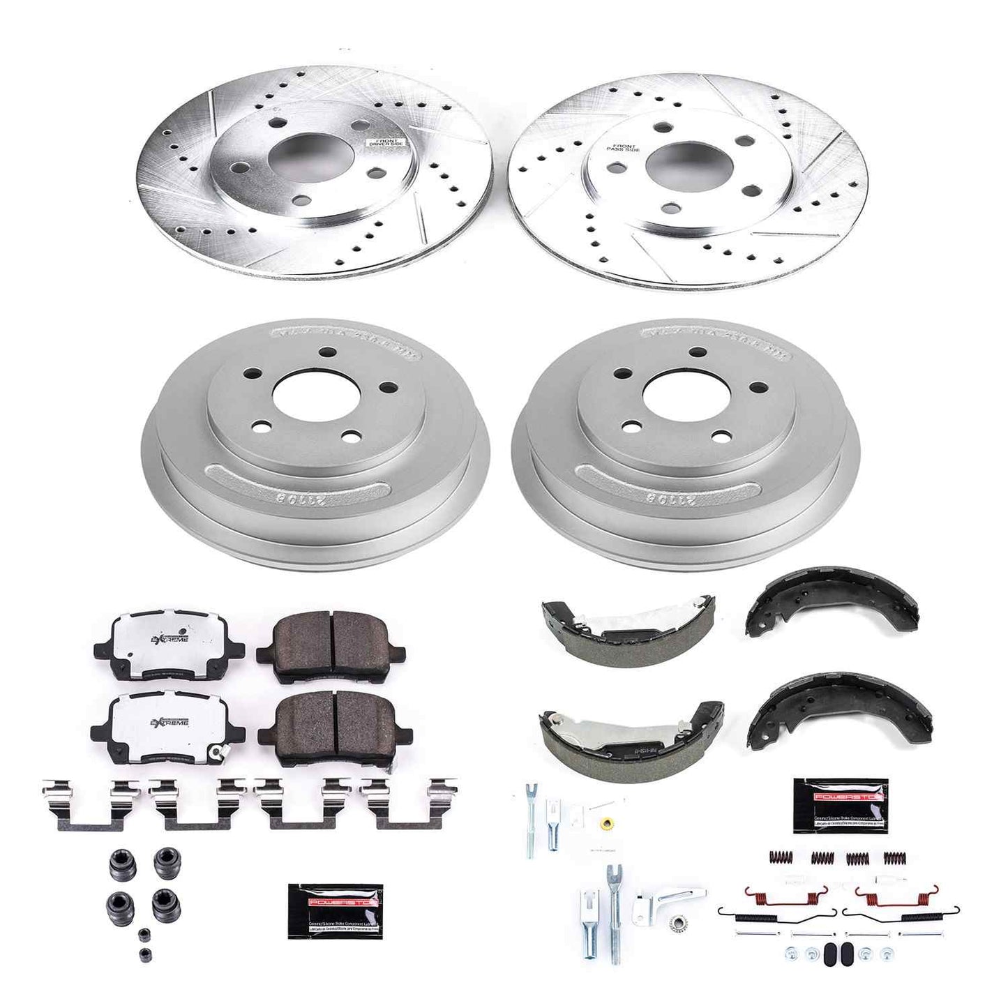 PowerStop Power Stop 09-11 Chevrolet HHR Front & Rear Z26 Street Warrior Brake Kit K15225DK-26