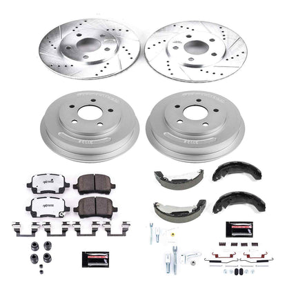 PowerStop Power Stop 09-11 Chevrolet HHR Front & Rear Z26 Street Warrior Brake Kit K15225DK-26