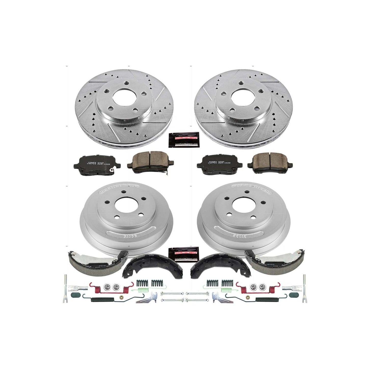PowerStop Power Stop 09-11 Chevrolet HHR Front & Rear Z23 Evolution Sport Brake Kit K15225DK